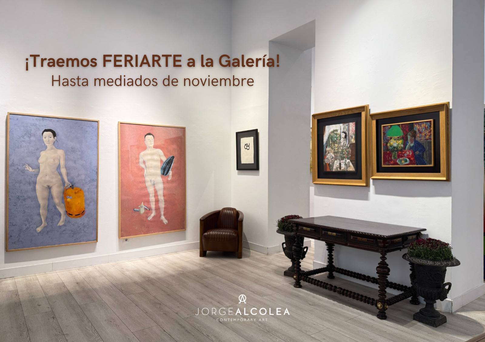 Traemos Feriarte a la Galeria!